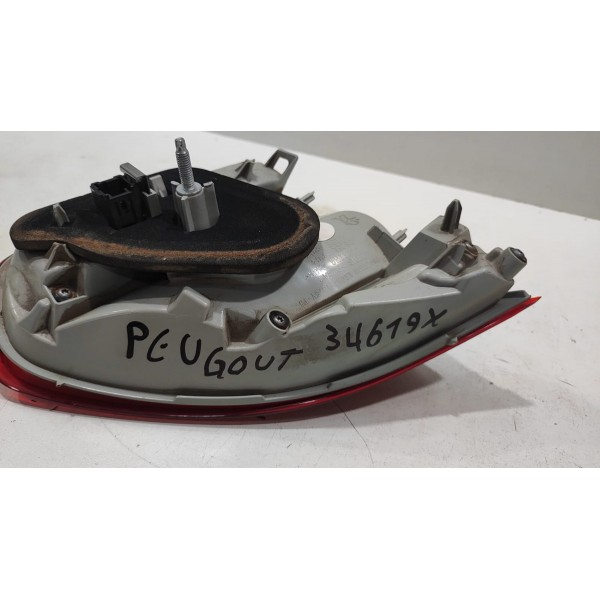 Lanterna Direita Tampa Traseira Peugeot 2008 2020 2021 Direito/passageiro Vermelho