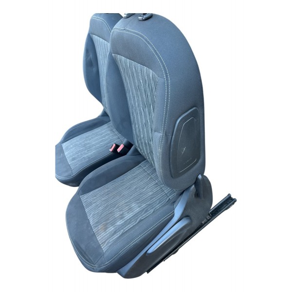 Jogo De Banco Peugeot 2008  ( 2020/2021) Tecido Ler Anuncio Preto