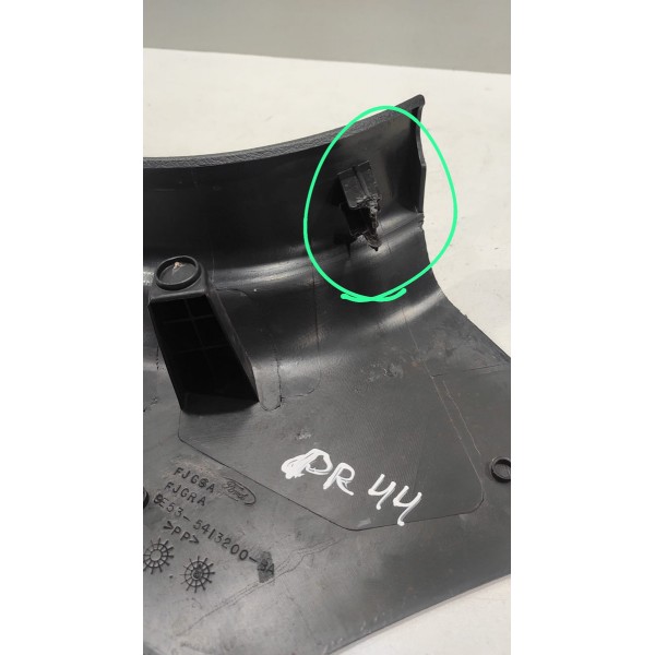 Soleira Porta Dianteira Direita Ford Fusion 2010 A 2012 Preto