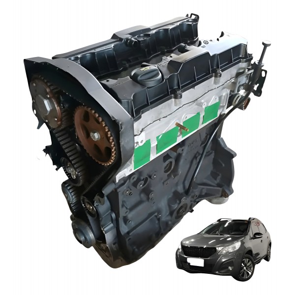 Motor Parcial Peugeot Allure 2008 2020 2021 1.6 16v 118cv