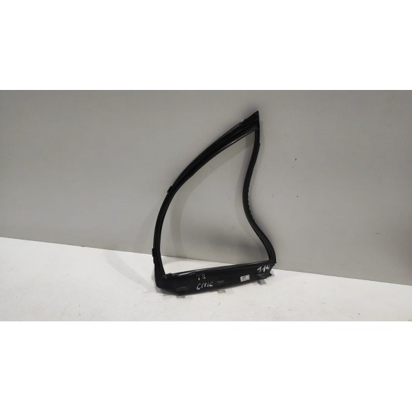 Borracha Guarnição Vidro Fixo Trase Esquerdo Civic 2002 Á 06