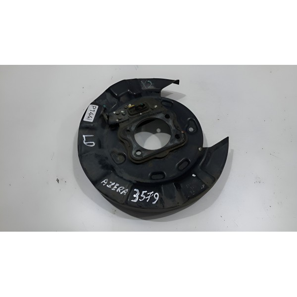 Espelho Roda Freio Traseiro Direito Azera 2006/11 Original Preto