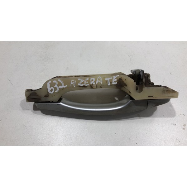 Maçaneta Externa Traseira Direita Hyundai Azera 2007 À 2011 Prateado Traseira