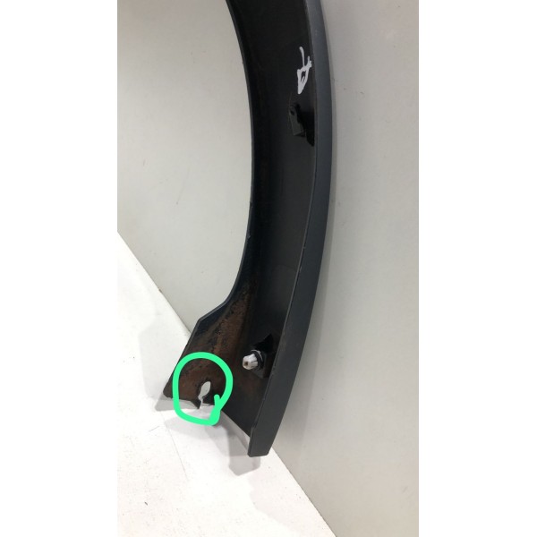 Moldura Alargador Traseiro Esquerdo Kicks 2017 Á 21 Detalhe - Preto