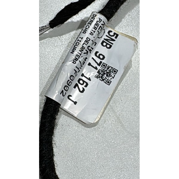 Chicote Porta Dianteira Direita Vw Tiguan 1.4 2020 Original