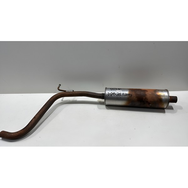 Silencioso Escapamento Nivus Highline 1.0 Tsi 2021 Central