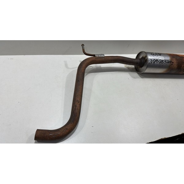 Silencioso Escapamento Nivus Highline 1.0 Tsi 2021 Central