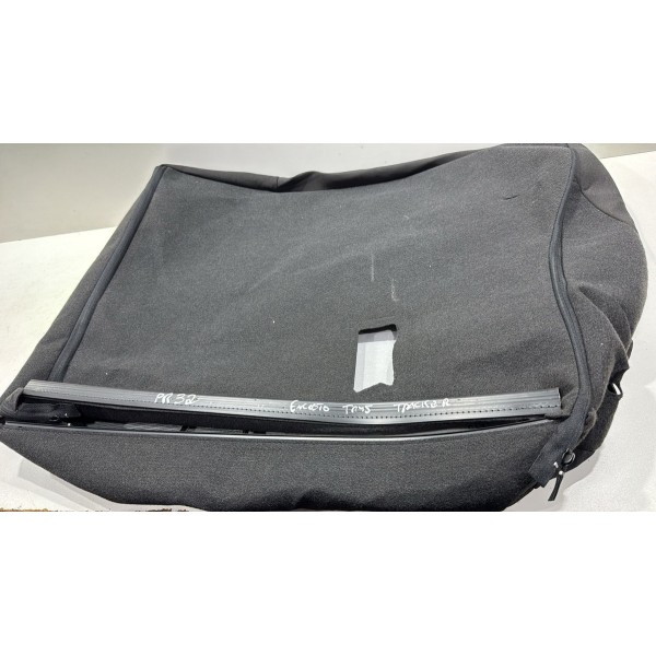 Capa Banco Traseiro Encosto Direito  Tracker 2021 Tecido Cinza