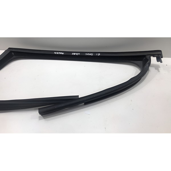 Borracha Canaleta Porta Traseira Direita Vw Taos 2022 Á 2024