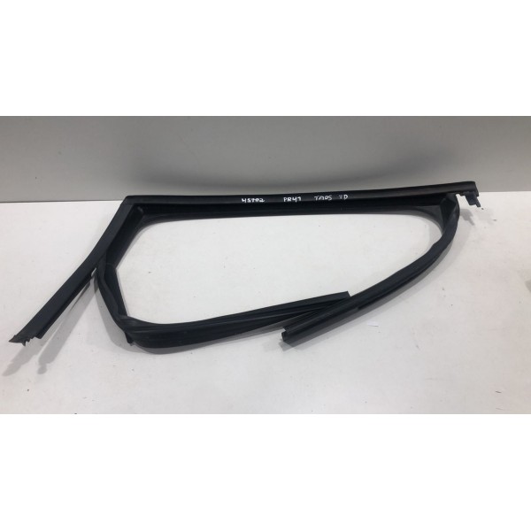 Borracha Canaleta Porta Traseira Direita Vw Taos 2022 Á 2024