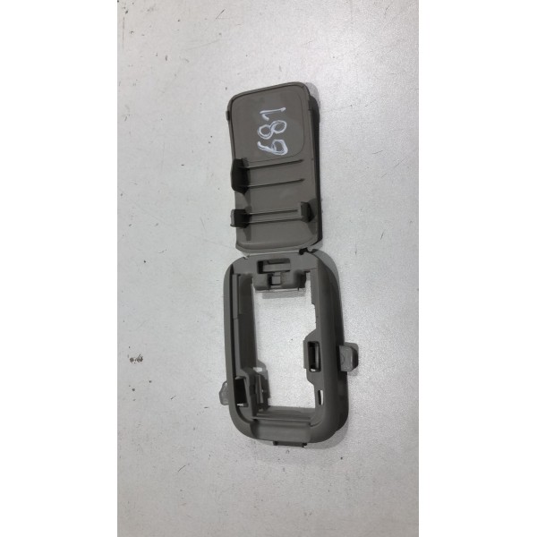 Tampa Acabamento Isofix Cadeirinha Esquerdo Honda Hrv 2018 Cinza