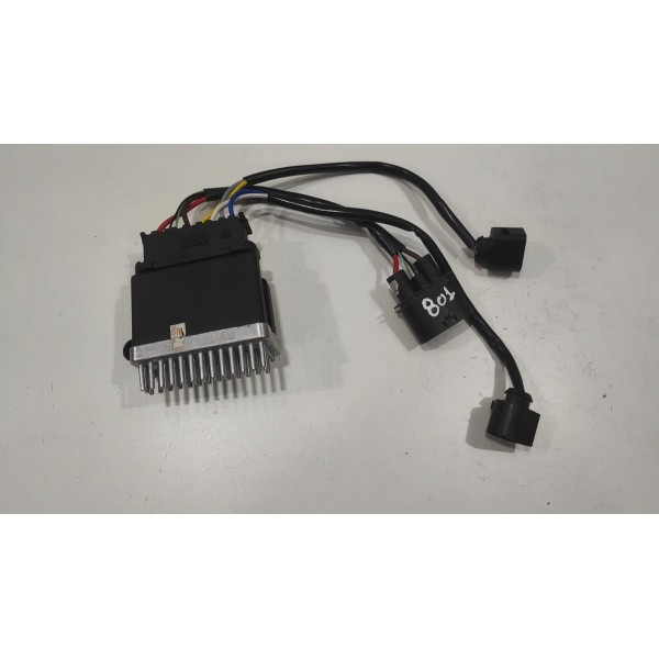 Módulo Resistência Ventoinha Audi A4 A5 A6 Q3 Q5 2009 / 2015 Preto