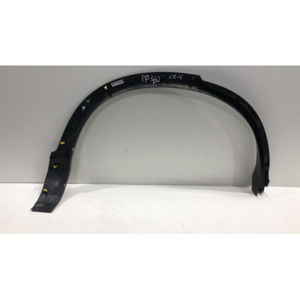 Moldura Paralama Traseiro Esquerdo Honda Cr-v Crv 2013/2014 Preto