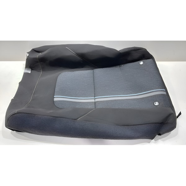 Capa Banco Traseiro Encosto Esquerdo  Tracker 2021 Tecido Cinza