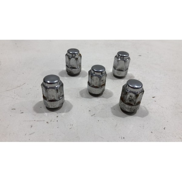 Kit 5 Porca Polca Roda Honda Crv 2.0 2013 2014 Original