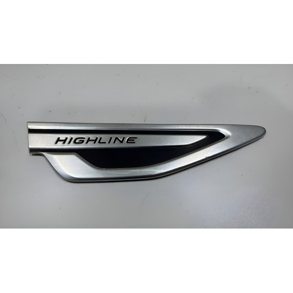 Emblema De Para-lama 2g5853688bfod Nivus Highline Direito - Prata