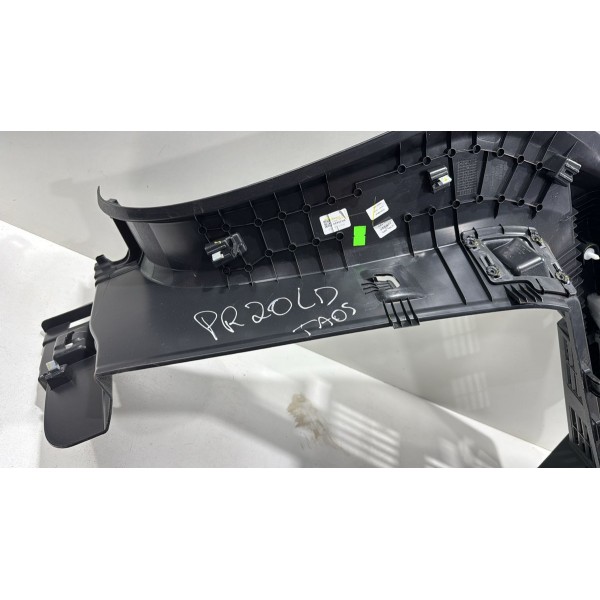 Suporte Tampão Porta-malas Lado Direito Taos 2022 2023 24 Preto