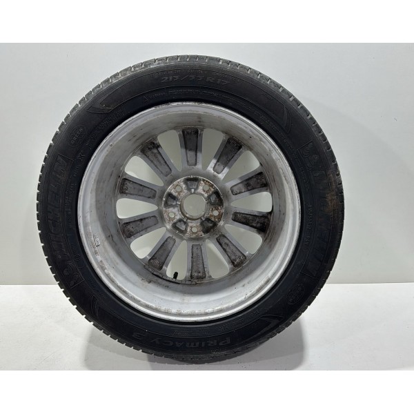 Roda Liga Azera + Pneu Michelin 215/55/r17  2008 2009 Cinza