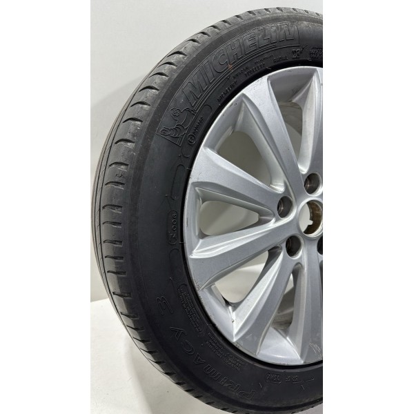 Roda Liga Azera + Pneu Michelin 215/55/r17  2008 2009 Cinza