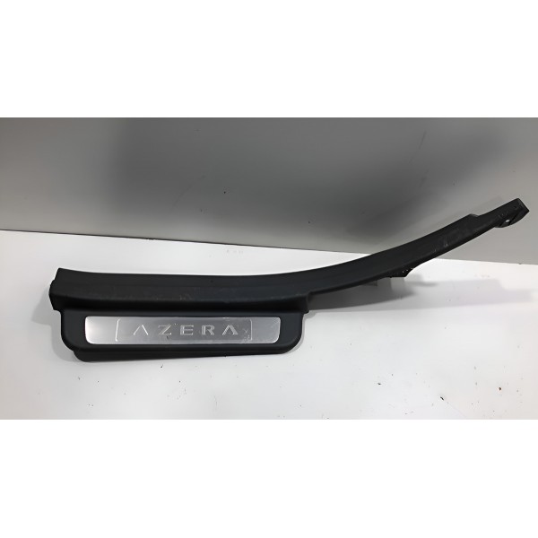 Acabamento Soleira Traseira Esquerda Hyundai Azera 2007 Á 11 Cinza-escuro