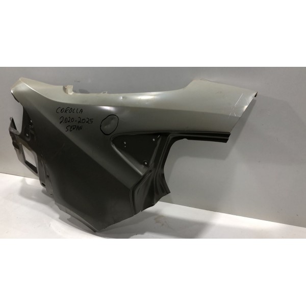 Retalho Lateral Traseira Direita Toyota Corolla 2020 Á 2025 Preto