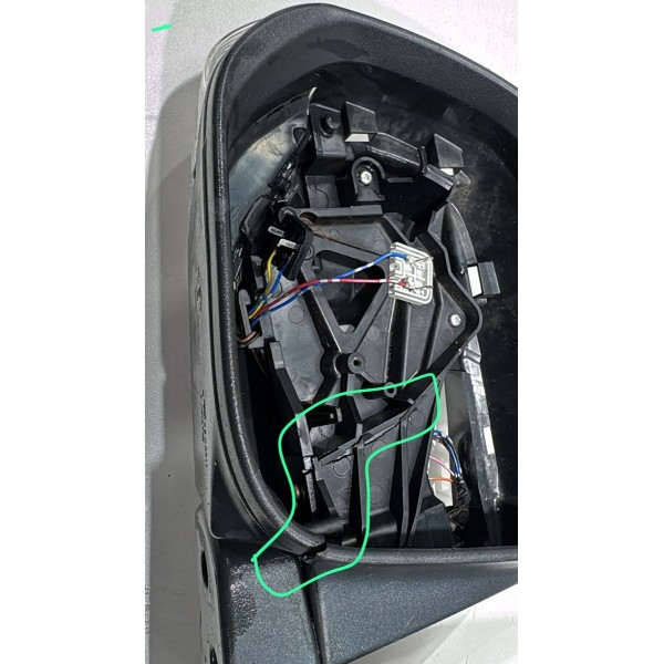 Retrovisor Elétrico Retrátil Chevrolet S10 2015 Á 2020