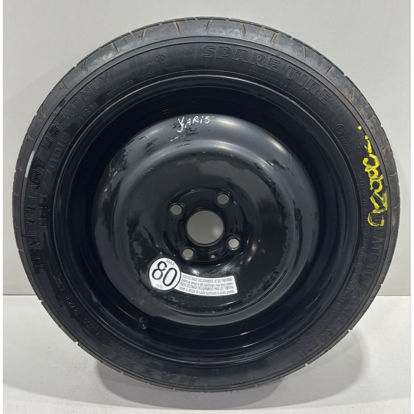 Estepe Aro 16 Toyota Yaris 2019 Á 2024 125/70-16
