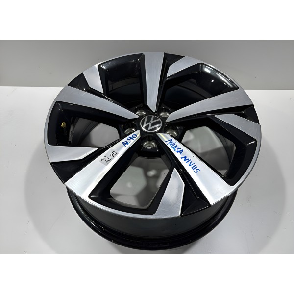 Roda Avulsa Aro 17 Volkswagen Nivus 2022 2021 Preto
