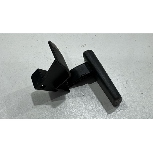 Manopla Regulagem Altura Volante Captur 2017 Á 2021 Preto Lisa