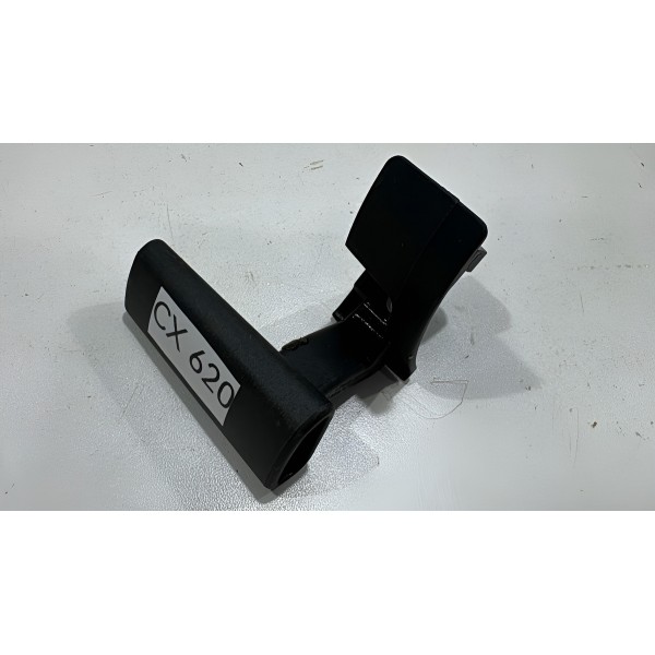 Manopla Regulagem Altura Volante Captur 2017 Á 2021 Preto Lisa