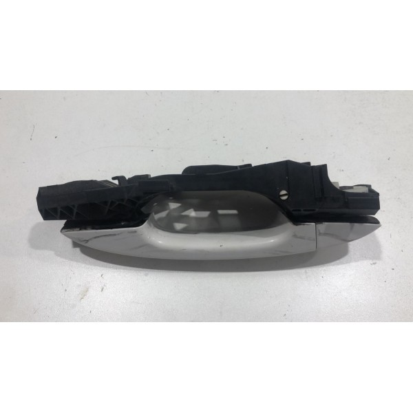 Maçaneta Externa Traseira Esquerda Vw Nivus 2021 Á 2025 - Branco - Traseira