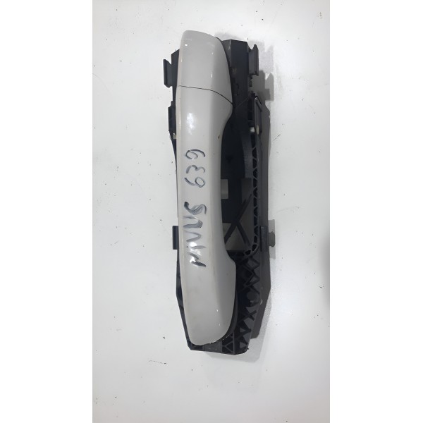 Maçaneta Externa Traseira Esquerda Vw Nivus 2021 Á 2025 - Branco - Traseira