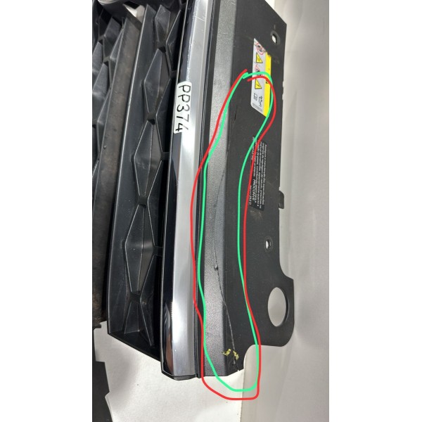 Grade Dianteira Volkswagen Taos 2022 A 2024 Avarias 1 Preto