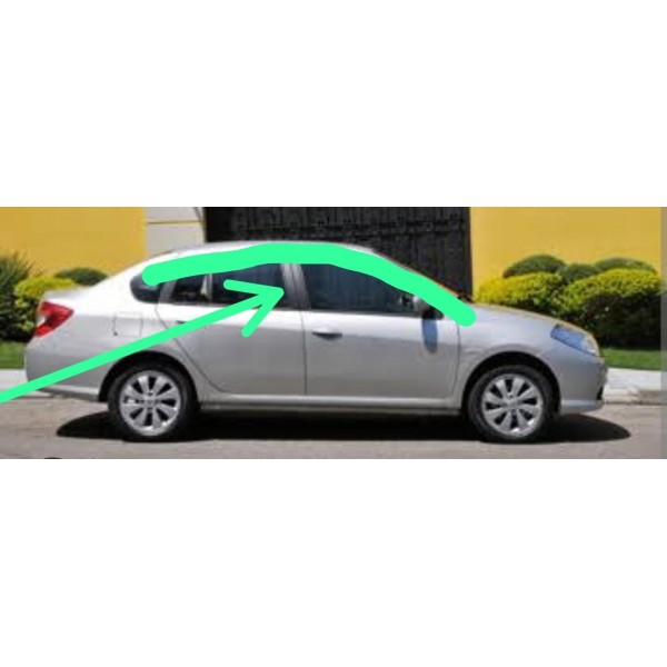 Borracha Pingadeira Renault Symbol Lado Direito