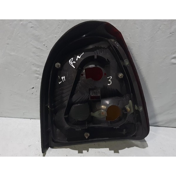 Lanterna Esquerda Vw Gol Bola G2 Fume Borda Fume