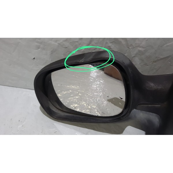 Retrovisor Esquerdo Manual Renault Scenic 1999/2007 S