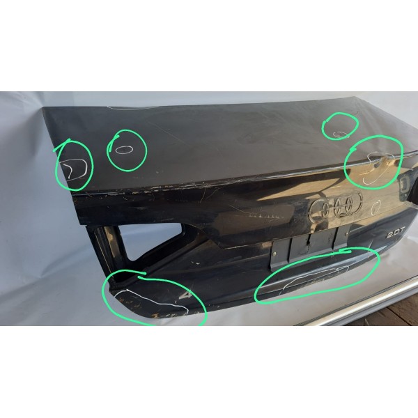 Tampa Traseira Detalhe Audi A4 2008 2009 2010 2011 2012