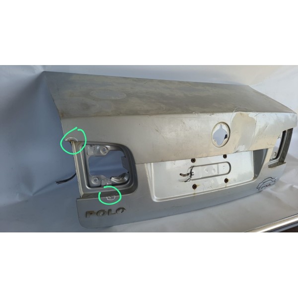 Tampa Traseira Porta Malas Volkswagen Polo Sedan 2005 2006