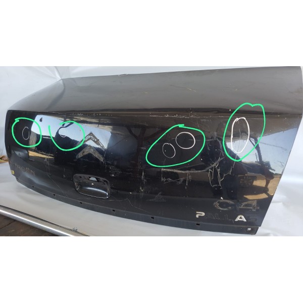 Tampa Traseira Porta Mala Citroen C4 Pallas 2007 A 2012.