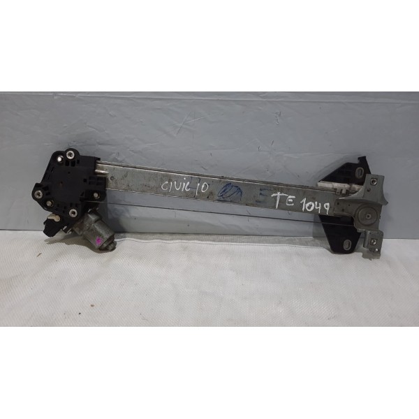 Maquina Vidro Traseira Esquerda Honda Civic 2007 Á 2011