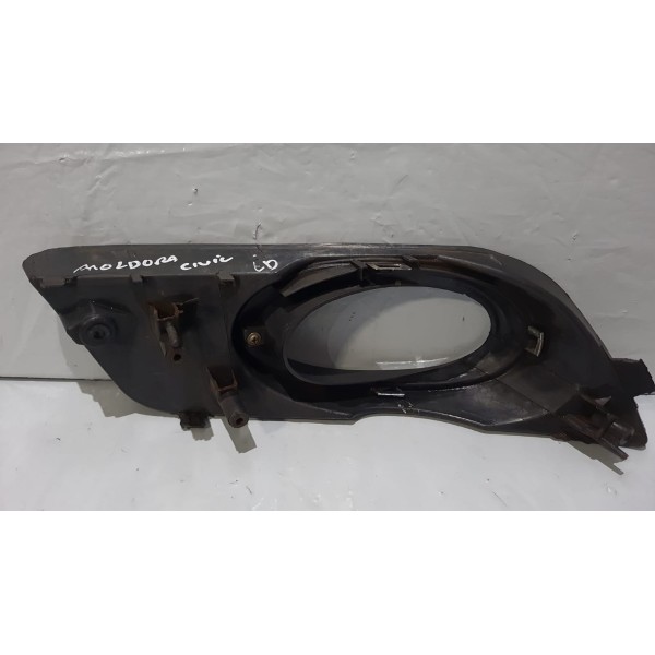 Moldura Farol De Milha Direito Honda Civic G9 12 13 14 15