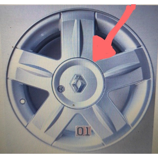 Calota Central Roda Renault Sandero 2008 2009