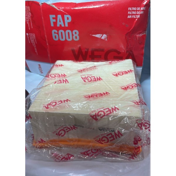 Filtro De Ar Wega Peugeot 206 Citroen Xsara Picasso Fap6008