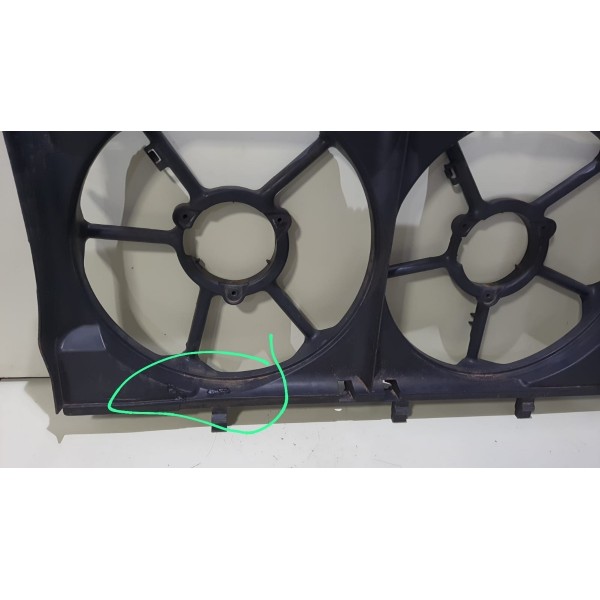 Defletor Ventoinha Radiador Gm Omega 2008 2009 2010 2011