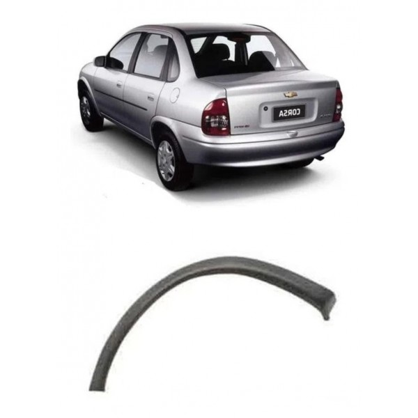 Moldura Paralama Dianteiro Esquerdo Corsa 1996/2010 Original