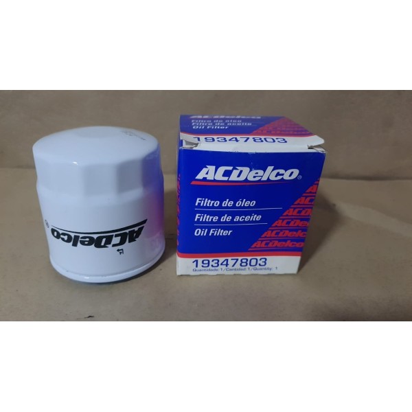 Filtro Oleo Motor Tracker 2.0 16v Acdelco Gm 2007 2008 2009
