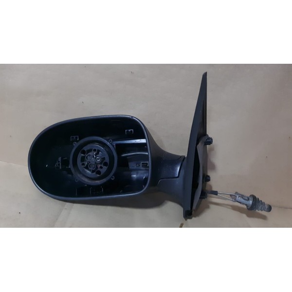 Retrovisor Palio 4 Portas 2011/2014 Manual Esquerdo S/ Lente