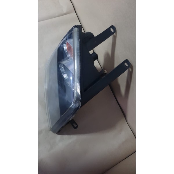 Farol Direito Ecosport 2003 A 2007 Mascara Negra Original