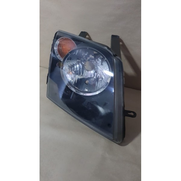 Farol Direito Ecosport 2003 A 2007 Mascara Negra Original