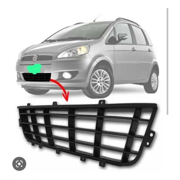 Grade Parachoque Diant. Infer. Fiat Idea 11/14 - 100178904